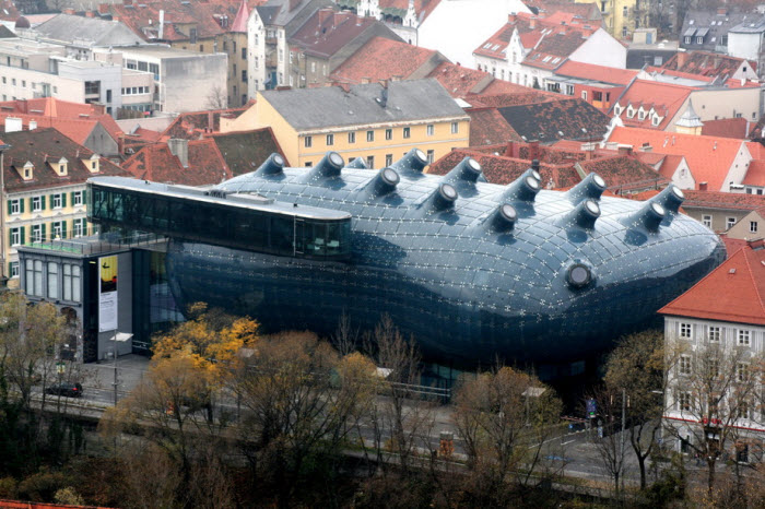 31. Graz Art Museum - Музей искусств в Граце, Австрия.jpg