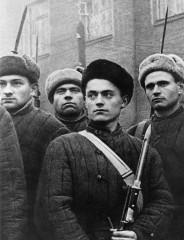 Александр Устинов: Бойцы рабочего батальона Москва