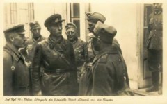 РККА с Вермахтом принимают капитуляцию польской воинской части
