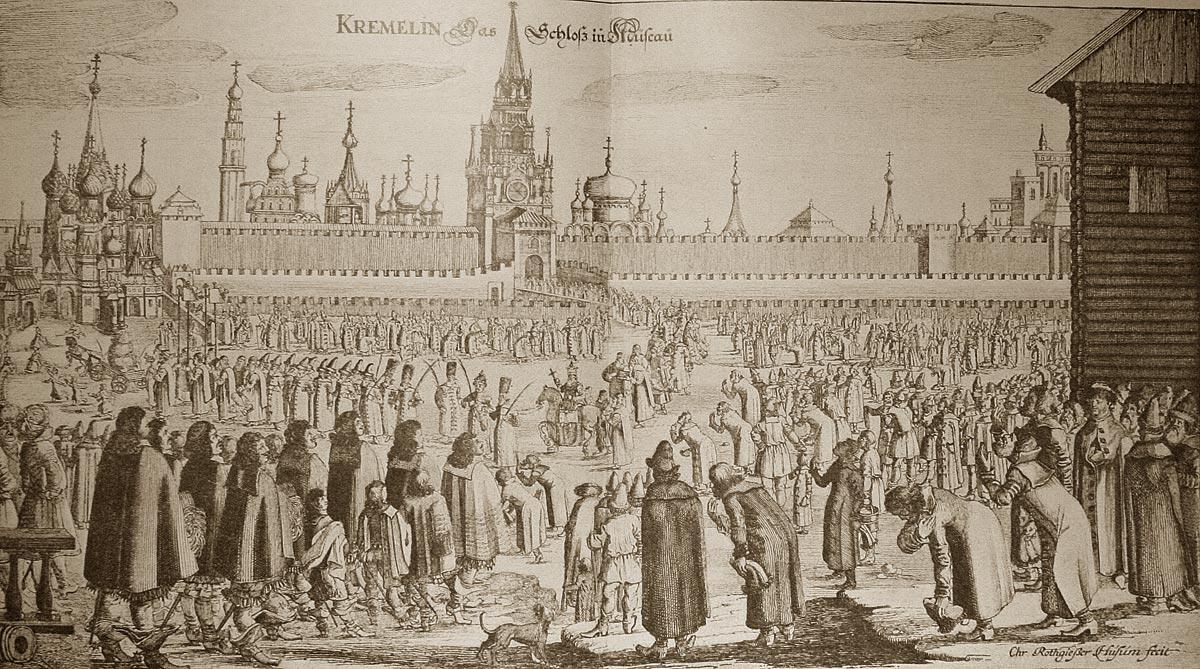 Кремль, 1630-е гг.