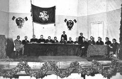 Литовский совет (Taryba) в 1918 году.