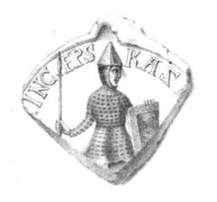 Вооружение князя Поморья Казимира, 1170 г. (печать).