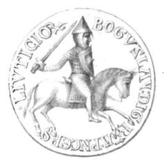 Вооружение князя Поморья Богуслава, 1170 г. (печать)